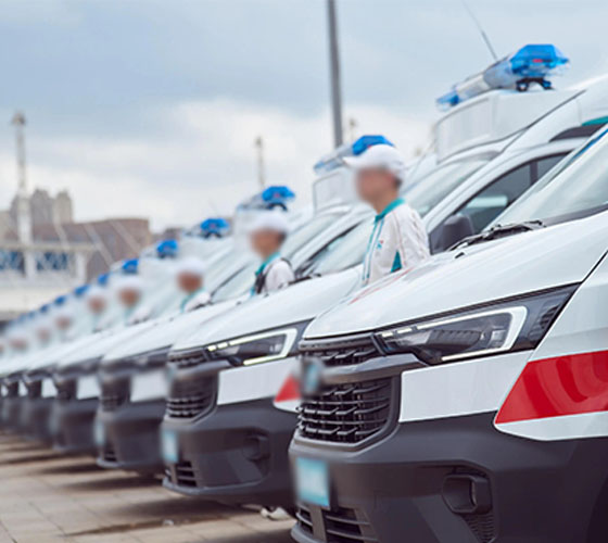 武平县服务车队展示